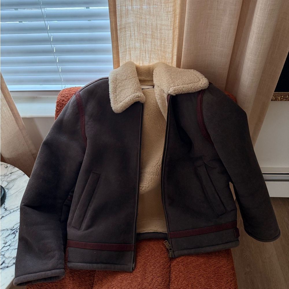 Aime Leon Dore Printed shearling jacket - Picture 3 of 9
